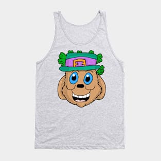 Leprechaun Puppy Tank Top